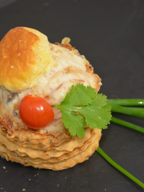 Lot Vol au vent poule 3+1 gratuit