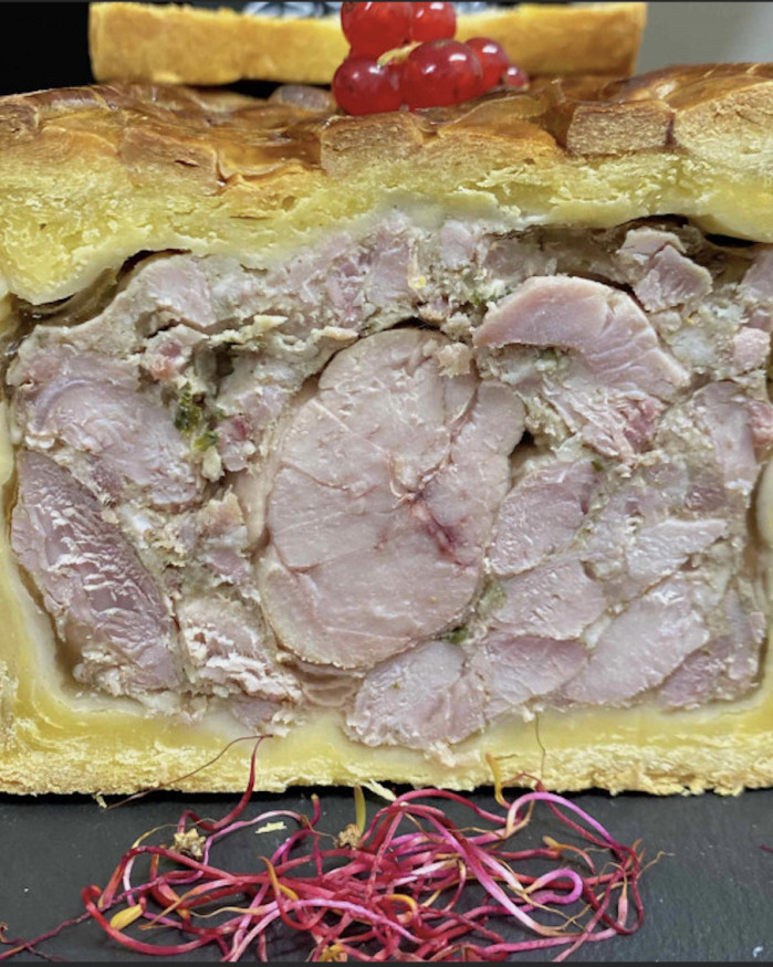 Pâté en croûte de ris de veau à l'ancienne