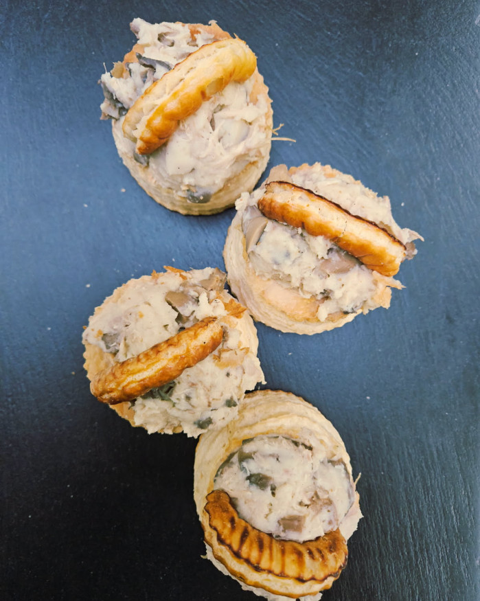 Lot Vol au vent poule 3+1 gratuit