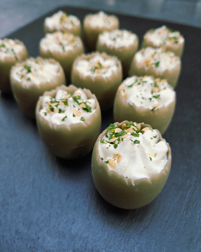 Plateau duo oeufs de Noël