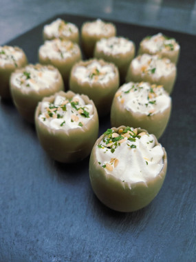 Plateau duo oeufs de Noël