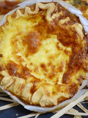 Quiche maroilles petit modele