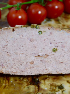 Terrine poivre vert