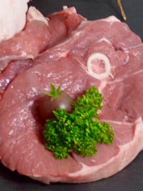 Tranche de gigot du limousin