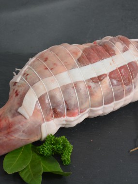 Gigot agneau limousin avec os coulé (désossé et remis)