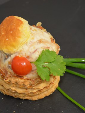 Vol au vent à la poule