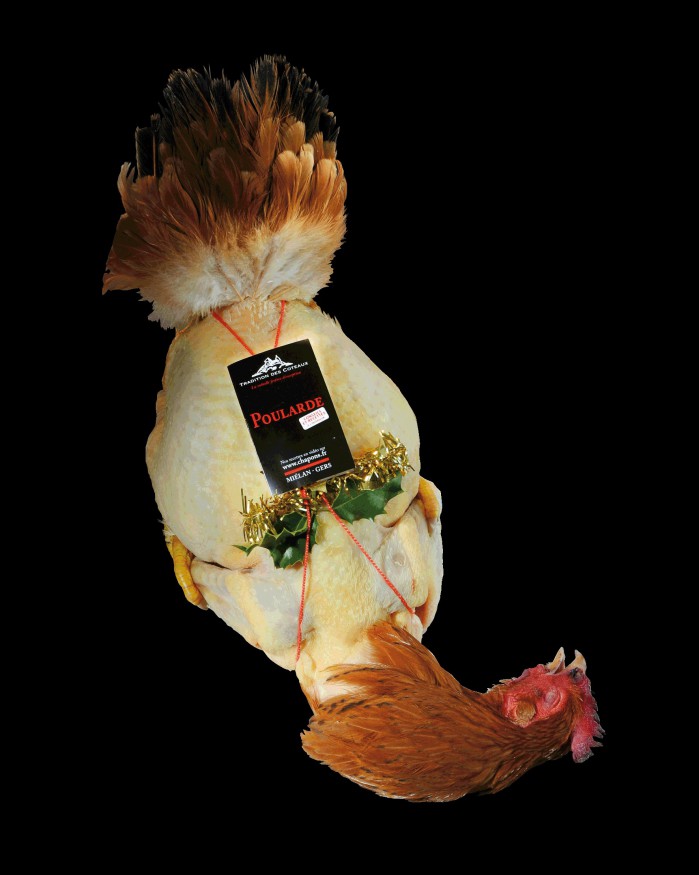 Poularde fermière farce fine nature