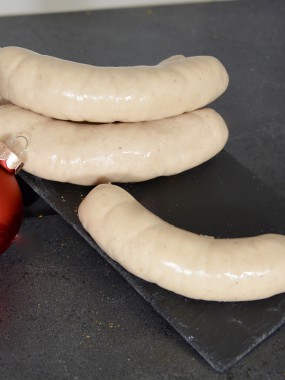 Boudin blanc truffés