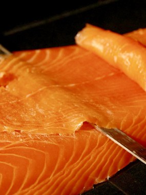 Saumon fumé ficelle
