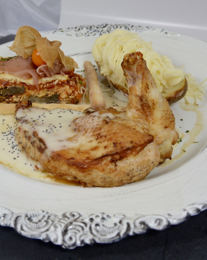 Suprême de Chapon crème de morilles