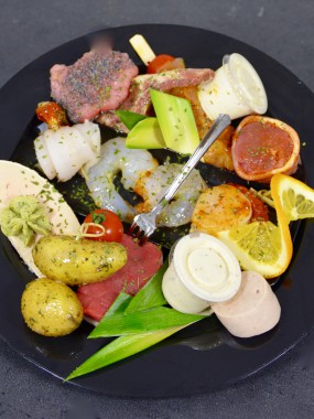 Plateau plancha réveillon