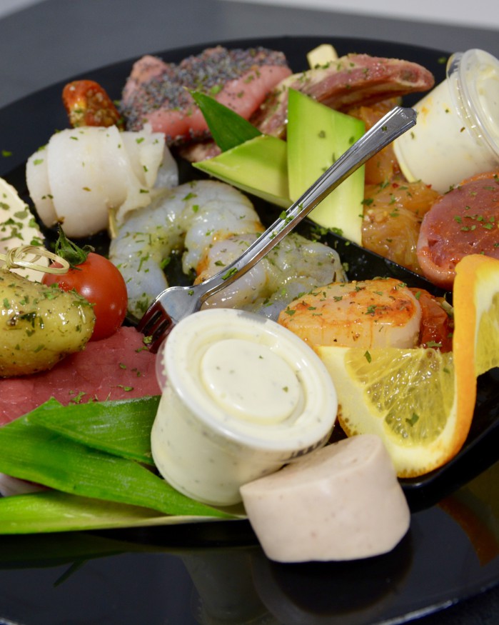 Plateau plancha réveillon