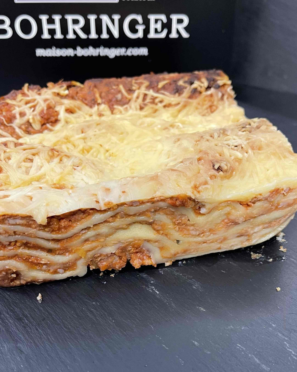 Lasagne bolognaise, Plats cuisinés